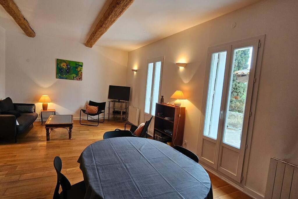 Maison Vigneronne 8P / Jardin / Parking Gigean Eksteriør billede