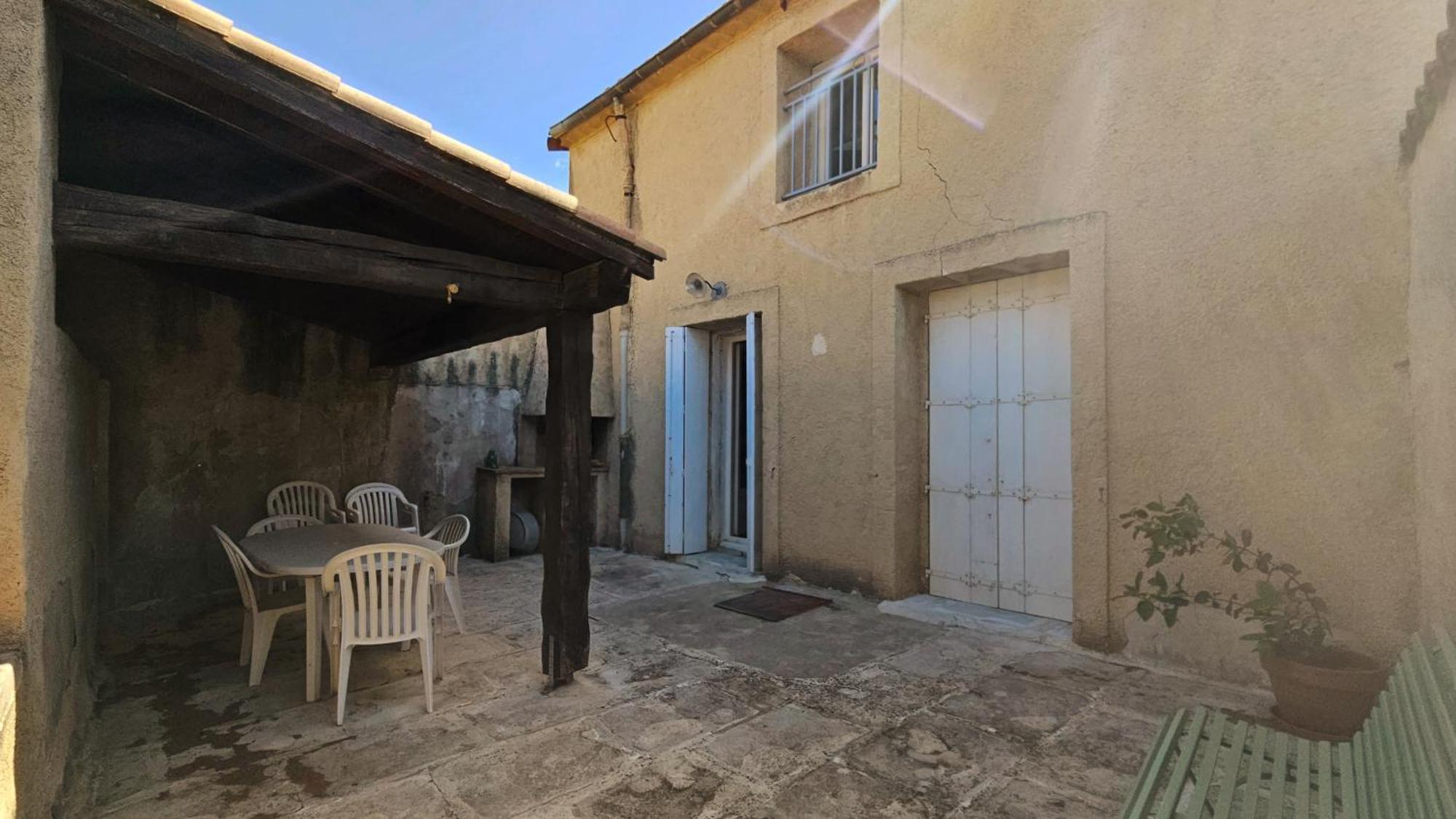 Maison Vigneronne 8P / Jardin / Parking Gigean Eksteriør billede